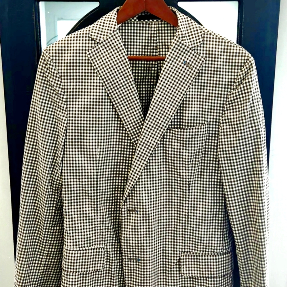 Manuel Ritz blazer size L, unlined spring summer